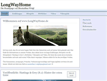 Tablet Screenshot of longwayhome.de
